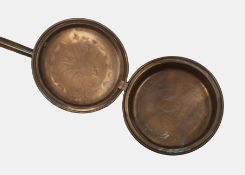 Copper & Brass Turned Wooden Warming Pan