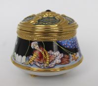 Franklin Mint Jewelled Music Box 