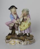 Sitzendorf Figural Group c.1900