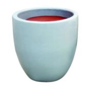 (8A) 14x Planter Items. Mixed Size / Style To Include 8x Rustic Metal & 1x Primo Chiswick Egg Grey.