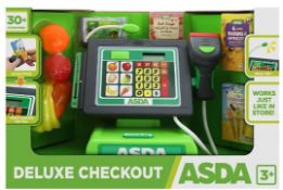 (13A) Contents Of Shelf. Mixed Toy Lot To Include Asda Checkout Till, Kid Connection My First Xylop