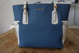 Michael Kors Voyager Tote Blue