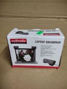 Multi Media lap top sound bar RRP £35 Grade U.