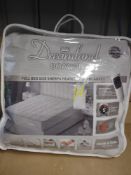Dreamland Scandi Fullbed size Sherpa Heated Grade Under Blanket Double RRP £70