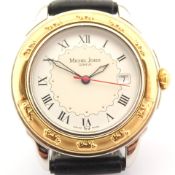 Michael Jordi / Geneve 1991 Zodiac Signs - Gentlmen's Steel Wrist Watch