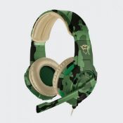 (P2) 5x Trust Gaming GXT Radius Jungle Camo Multi Platform Gaming Headset. (Units Have Return To Ma