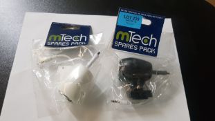 (14) 20x mTech Spares Pack X8W Camera MTC Sky Drone Pro RRP £39.99 Each. 10x Black., 10x White. (