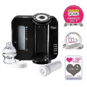 (11A) 5x Tommee Tippee Items. To Include 1x Closer To Nature Special Edition Black Perfect Prep Mac