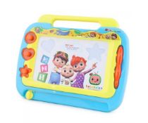 (15D) 6x Items. 5x Cocomelon Magnetic Drawing Board. 1x Peppa Pig Peppa’s Mini Driver. (All Units A