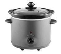 (13a) 2x Items. 1x GH 1.8L Compact Slow Cooker RRP £12. 1x Morphy Richards 3.5L Ceramic Slow Cooker