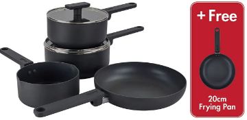 (P) 1x Scoville Ultralift Never stick 5 Piece Cookware Set RRP £60.
