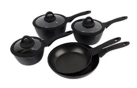(P) 1x GH Soft Grip 5 Piece Pan Set RRP £30.