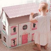 (13C) 4x Items. 2x Asda Supermarket. 1x GH Wooden Dolls House. 1x Adventure Force.