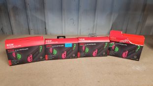 (13a) 4x Gioteck Nsw JC-20 Controllers RRP £34.99 Each.