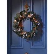(11h) 7x Items. 3x GH Christmas Battery Operated Light Up Garland RRP £5 Each. 2x GH Battery Operat