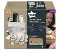 (13a) 2x Tommee Tippee Closer To Nature Complete Feeding Set White RRP £84.99.