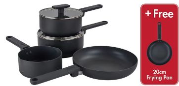(P) 1x Scoville Ultra Lift 5 Piece Cookware Set. £60.