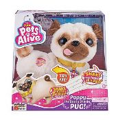 (15E) 3x Items. 1x Zuru Peta Alive Poppy The Booty Shakin’ Pug. 1x Ideal Beat The Chasers. 1x XOXO