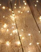(13C) 23x Mixed Christmas Items. To Include 8x Mixed LED String Lights. 1x 3 Light Up Presents. 2x