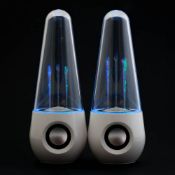 (14B) 9x He Lightshow Water Speakers RRP £20 Each. (All Units Have Return To Manufacturer Sticker)