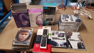 (13a) 18x Items. 9x Fast & Furious 8 DVD (All New, Sealed). 4x The Martian DVD (All New, Sealed).