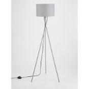(11B) 3x GH Tripod Floor Lamp. (2x White, 1x Black).