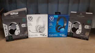 (13b) 4x Gaming Headset Items. 2x Stealth Multi Platform Camo. 2x Power A Fusion Multi Platform (1x