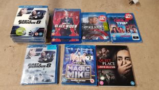 (13a) 11x Blue Ray Movies. 4x Fast & Furious 8 With Digital Download (All New, Sealed). 1x Fast & F