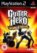 (13B) 12x Mixed Console Games. 3x Guitar Hero World Tour PS2 (All New, Sealed). 2X Guitar Hero Meta