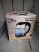 Uten 1.7L glass kettle RRP £31.99 Grade U.