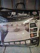 Dreamland 200x150 King Dual 200 thread count heated matress protector RRP £110