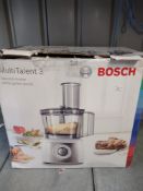 Bosch multi talent 3 food processor RRP £65 Grade U.