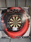 Winmau Blade 5 dual core dartboard. RRP £50. Grade U.
