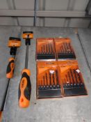 Stag Tools x4 7 piece drill set, x2 screwdrivers RRP £30 Grade A.