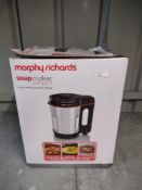 Morphy Richards compact soup maker RRP £61.99 Grade U.