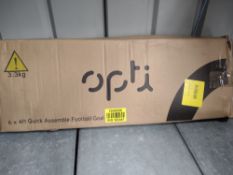 Opti 6x4 football net RRP £35 Grade U.