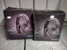 X2 X Iberiea gaming head sets RRP £77 Grade U
