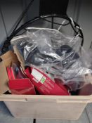 Box of mixed sports goods RRP £150 Grade U.