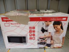 Sharp r270 wm microwave RRP £70 Grade U.