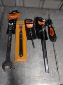 Stag Tools combination spanner, magnetic pick up, sliding T bar x2, small ratchet RRP £30 Grade A