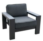 (13) 3x Items. 1x Hartman Magna Lounge Chair With 2x Cushion. 2x Hartman Magna Lounge Chair Footst
