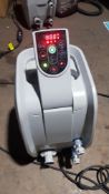 (Mz) 1x Bestway Spa Pump Model S100102. Heating: 2050W. Heating & Bubble: 1850W. Unit Powers On.