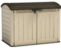 (Mz) 1x Keter Store It Out Ultra 2000L RRP £329. (H1340x W1770x D1130mm). Item Has 1x Factory Band.
