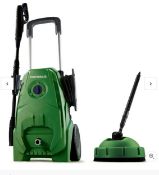 (5H) 2x Powerbase 1850W Electric Pressure Washer. (1x No Box).