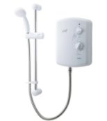 (3B) 2x Items. 1x Triton Amber 3 Electric Shower 8.5Kw White / Chrome RRP £70. 1x Vitrex Torque Mas