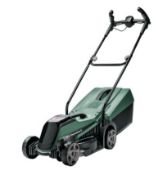 (6N) 1x Bosch City Mower 18 Cordless Lawn Mower RRP £160. (With Battery & Charger).