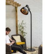 (4J) 1x La Hacienda Salvador Electric Heater RRP £260. (H230x D47cm) . No Box With Lot – Unit Has D