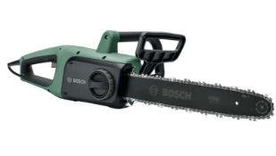 (3D) 3x Bosch Items. 2x Universal Chainsaw 35 RRP £125 Each. 1x Universal Garden Tidy 3 In 1 RRP £