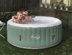 (Mz) 1x CleverSpa Costwolds Hot Tub RRP £350. Unit Powers On & Inflates. Lot Contains Cover, Groun