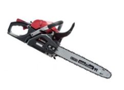 (6N) 1x Sovereign Petrol Chainsaw 41cc CS4100A-5 RRP £120 (Ex-Display).